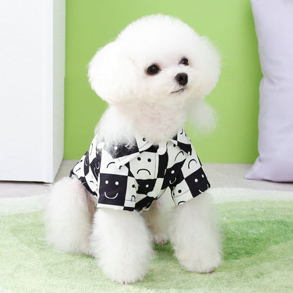 Checkered Pattern Dog Apparel