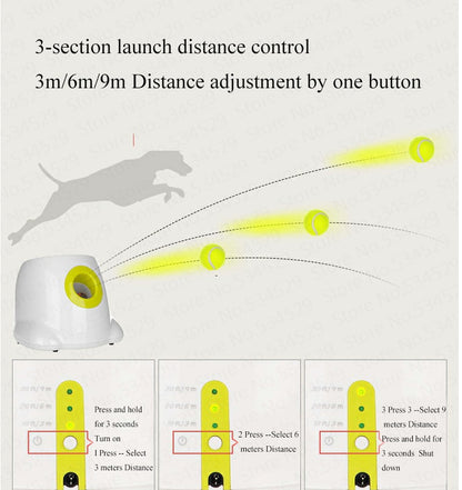 Automatic Interactive Ball Launcher for Dogs