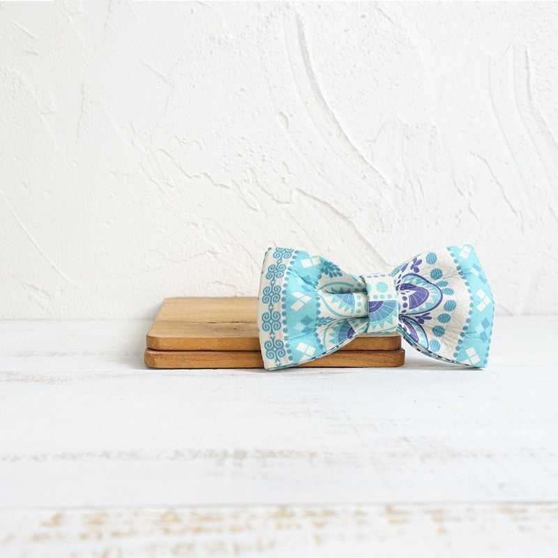 Pet bow tie collar collar