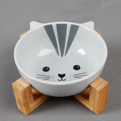 Pet Bowl for Protecting Cat's Neck