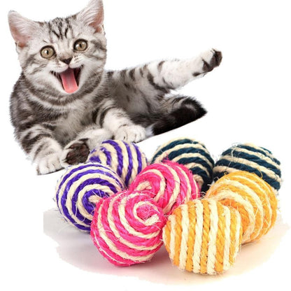 Tease Ball Toy for Cat Scratching