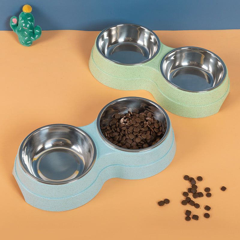 Pet Food and Water Feeder Bowl