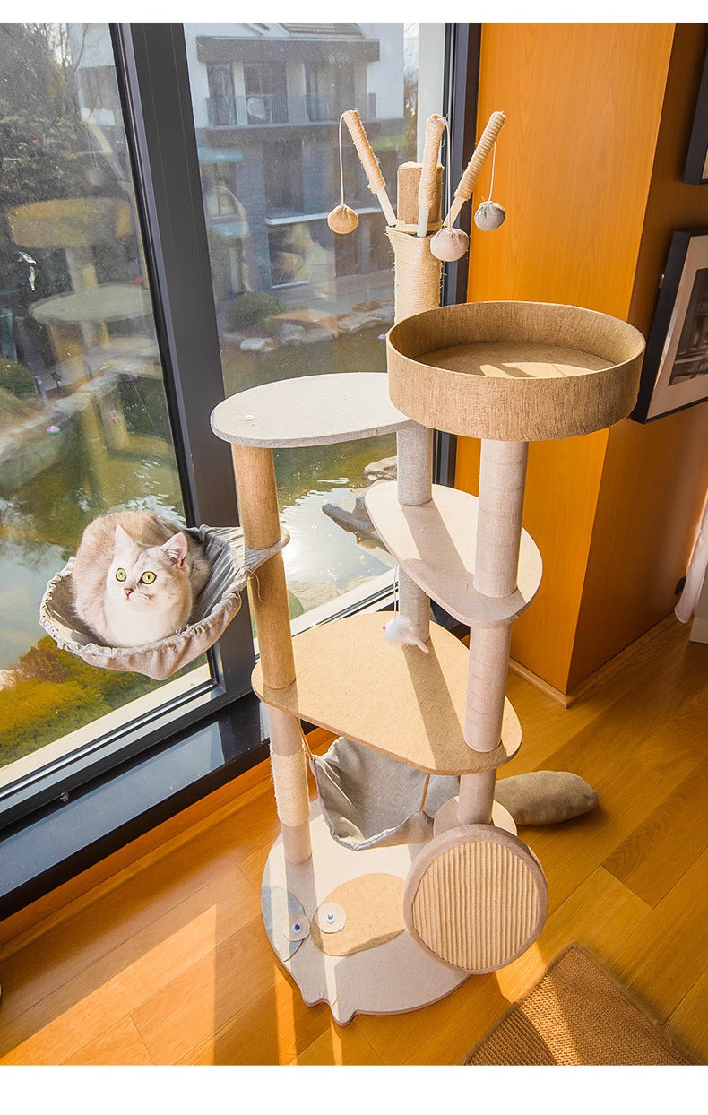 Large Cat Tree Climbing Frame