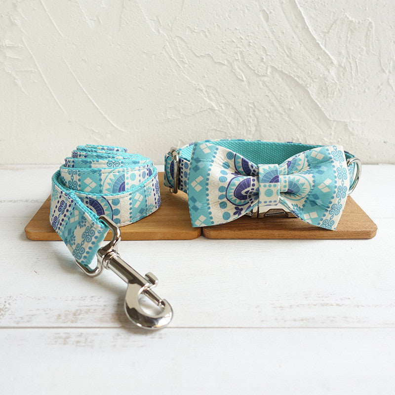 Pet bow tie collar collar