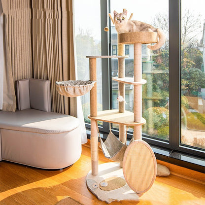 Large Cat Tree Climbing Frame