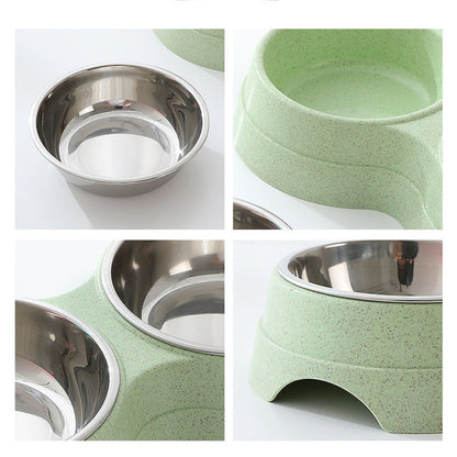 Pet Food and Water Feeder Bowl