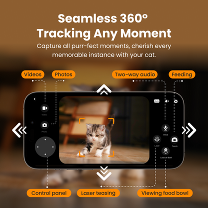 Premium Automatic Cat Feeder Camera