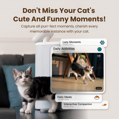 Premium Automatic Cat Feeder Camera