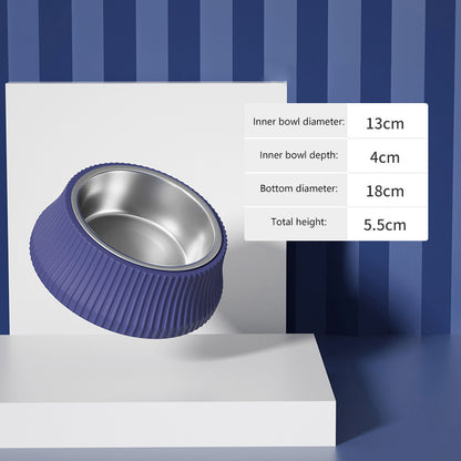 Durable Stainless Steel Pet Food Bowl