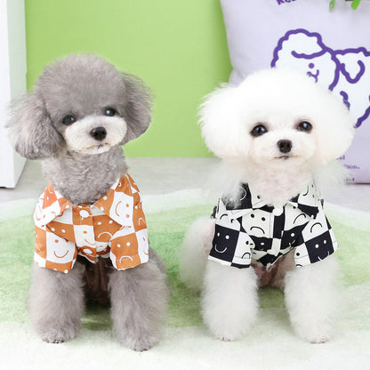 Checkered Pattern Dog Apparel