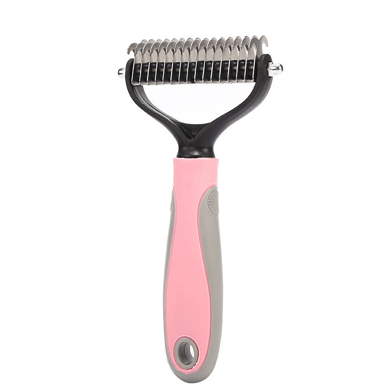 Stainless Double-Sided Pet Brush