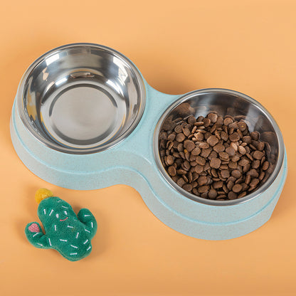 Pet Food and Water Feeder Bowl