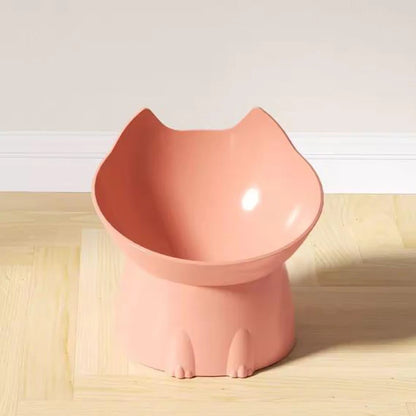 Ergonomic Elevated Cat & Dog Bowl – Anti-Spill & Neck Protection Design