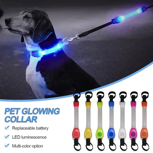 Waterproof LED Dog Leash Light – Anti-Lost Night Visibility Safety Pendant