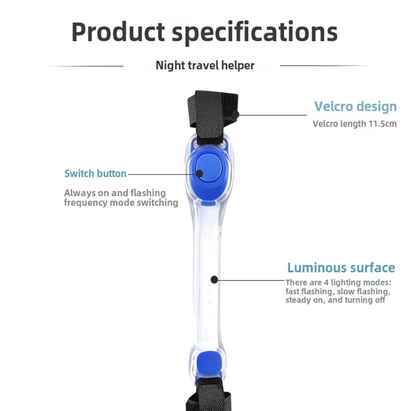 Waterproof LED Dog Leash Light – Anti-Lost Night Visibility Safety Pendant