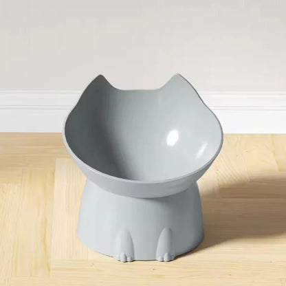 Ergonomic Elevated Cat & Dog Bowl – Anti-Spill & Neck Protection Design