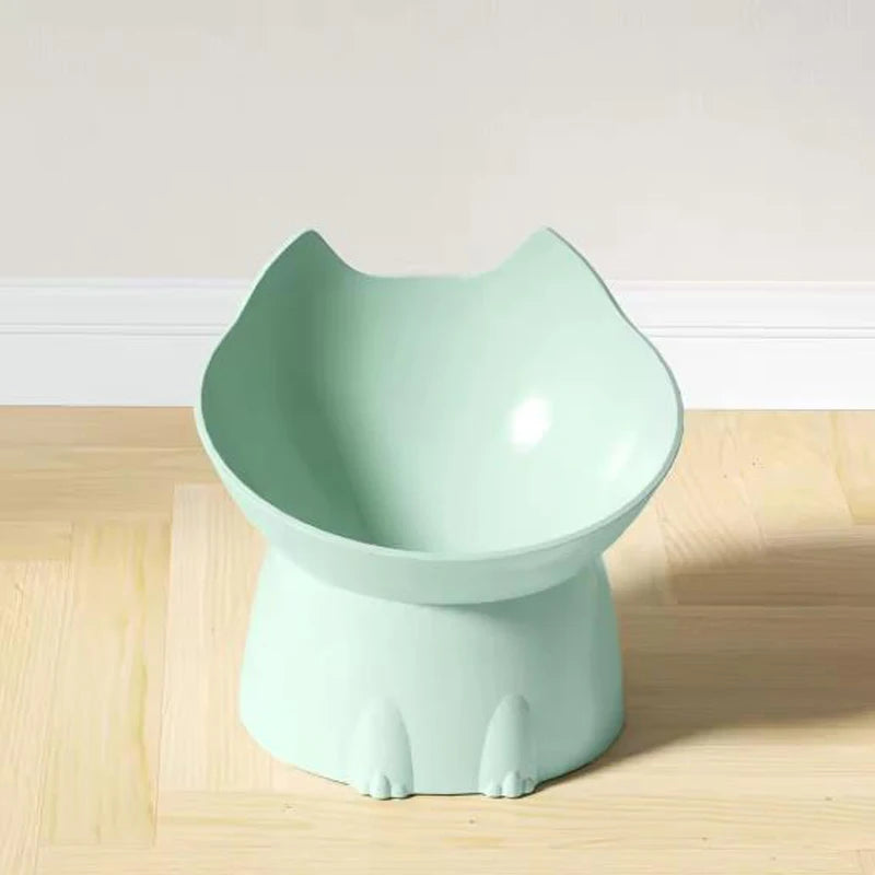 Ergonomic Elevated Cat & Dog Bowl – Anti-Spill & Neck Protection Design