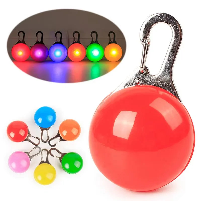 LED Collar Pendant Light – USB Bright Safety Clip for Dogs & Cats