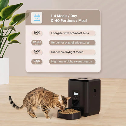 Smart Pet Feeder WiFi – Automatic Cat & Dog Food Dispenser