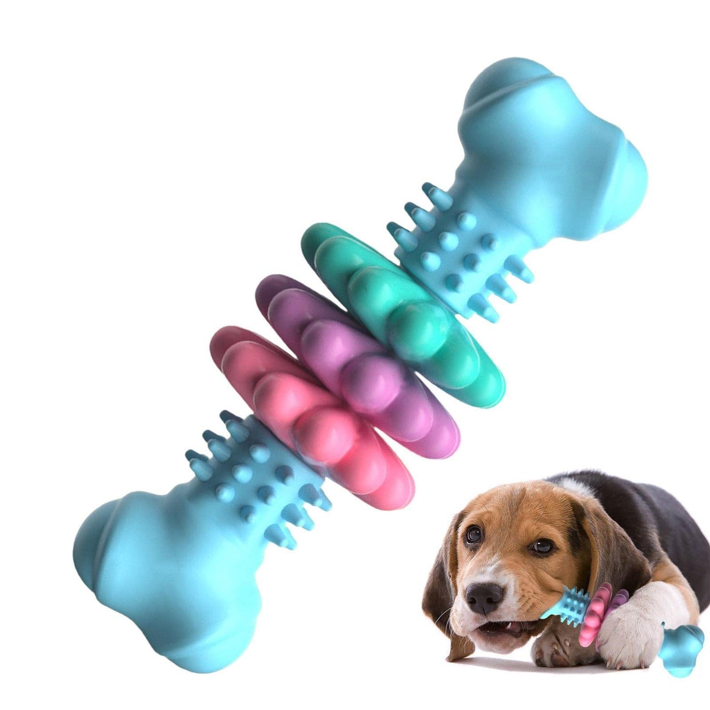 Bite-Resistant Dog Bone Chew Toy