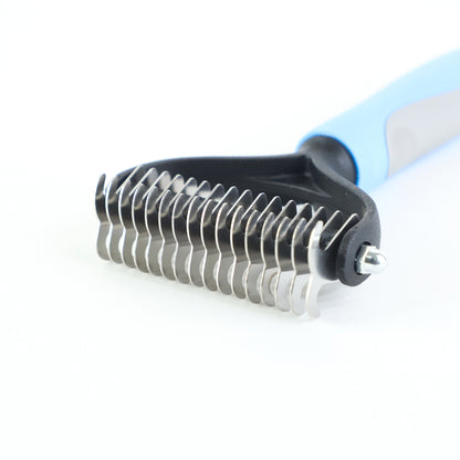 Stainless Double-Sided Pet Brush